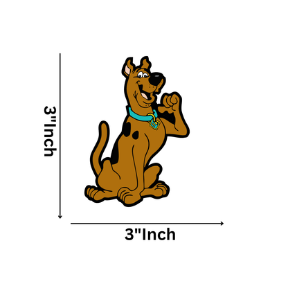 GiftShala Scooby Doo Fridge Magnet | Size 3*3 inch