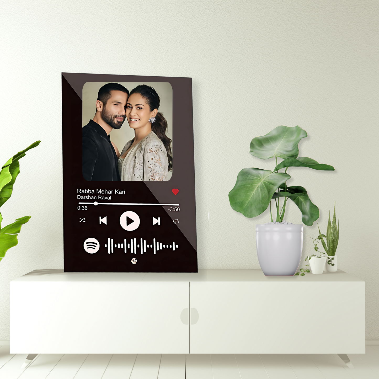 GiftShala Customized Spotify Photo Frame | Size 6*8 inch