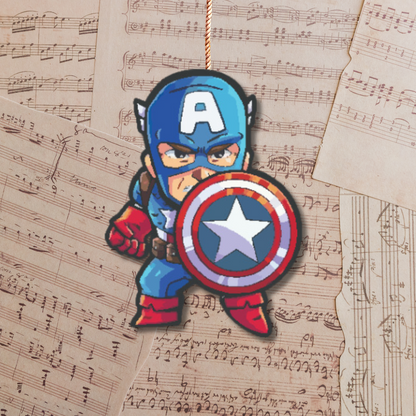 GiftShala Captain America Avengers Car Hanging