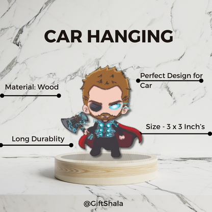 GiftShala Thor Avengers Car Hanging