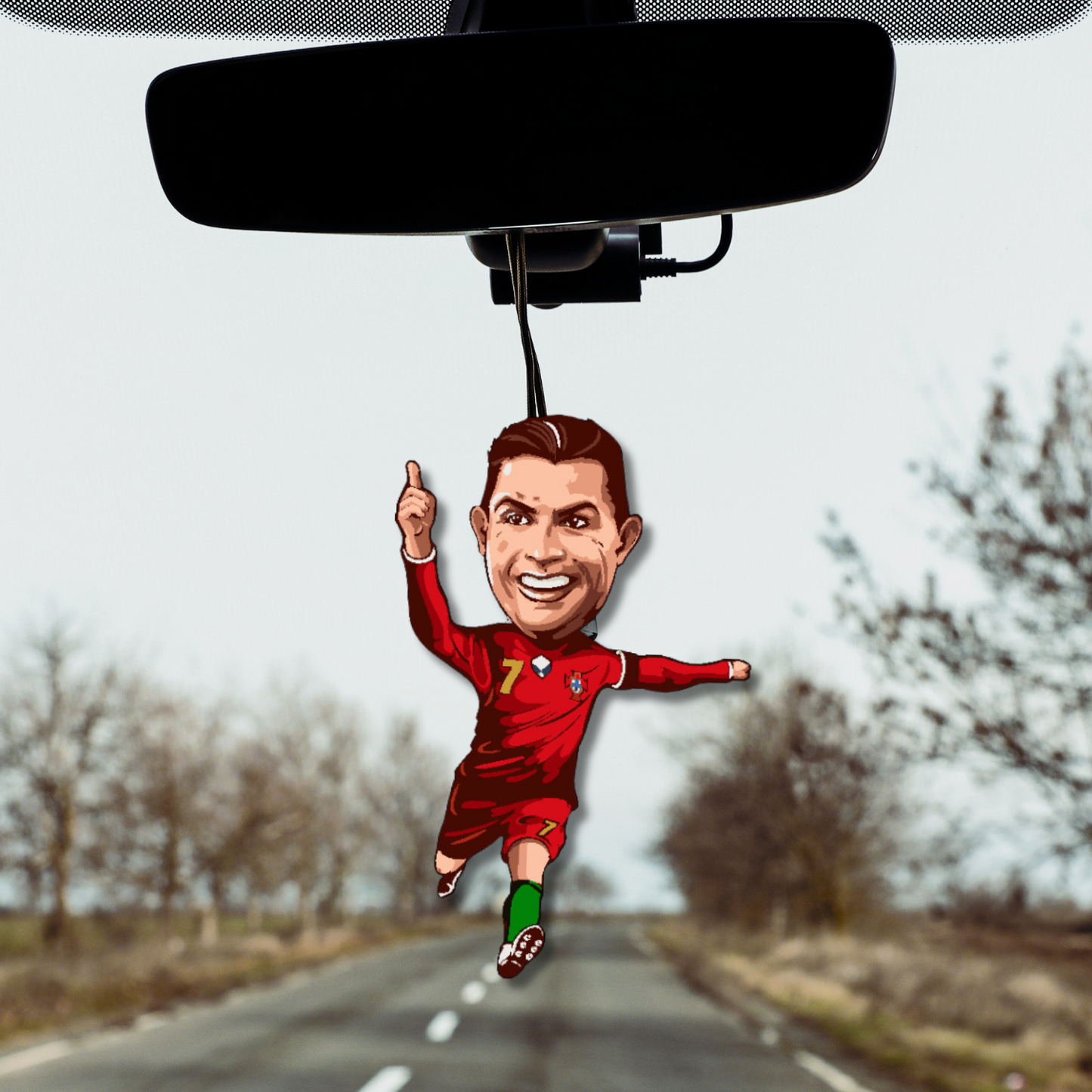 GiftShala Cristiano Ronaldo Car Hanging