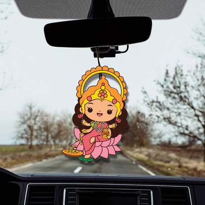 GiftShala Laxmi Maa Car Hanging