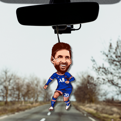 GiftShala Lionel Messi Car Hanging