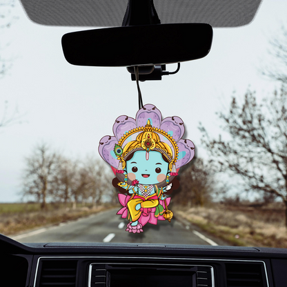 GiftShala Lord Vishnu Car Hanging