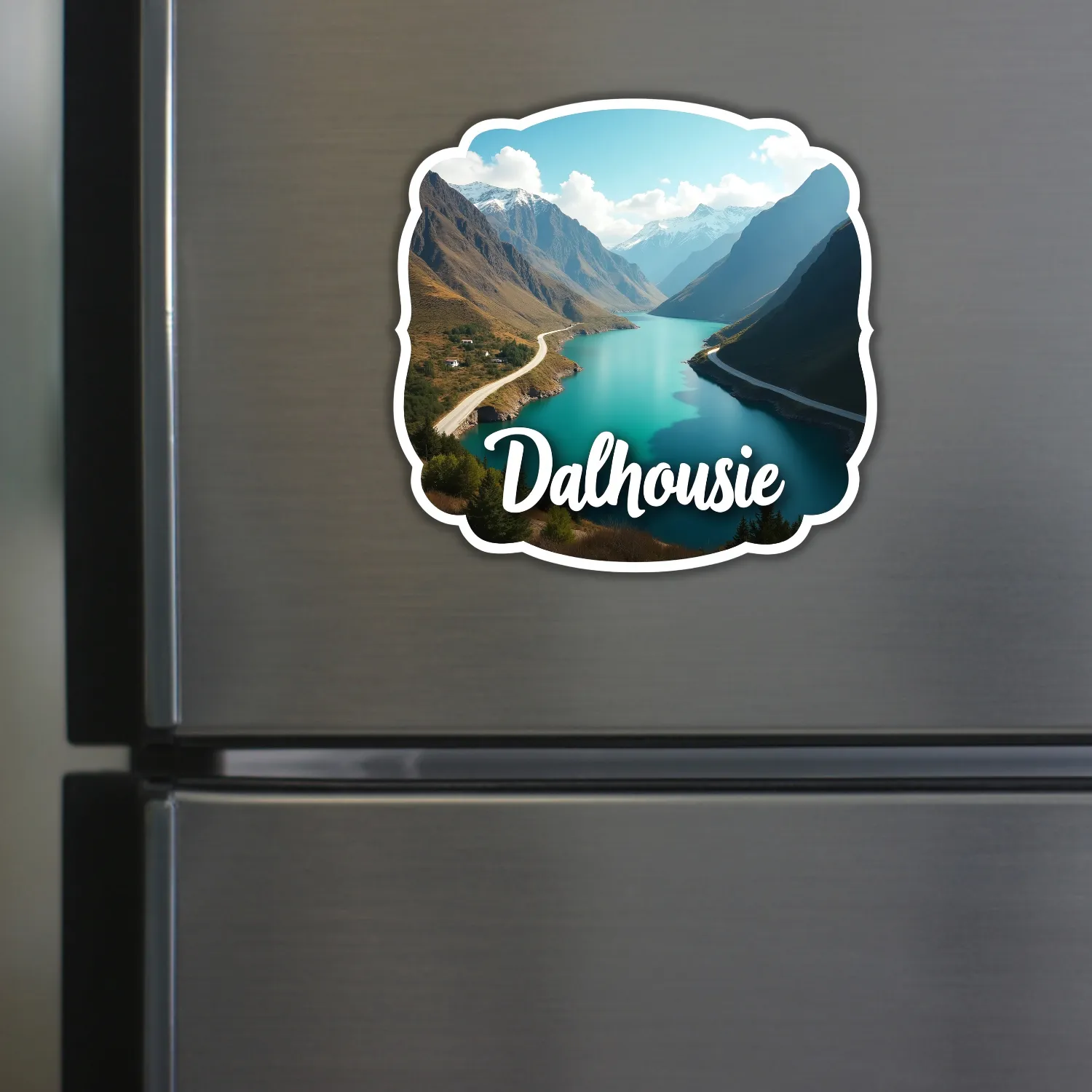 Dalhousie Theme Souvenir Wooden Refrigerator Stylish Fridge Magnet Hover