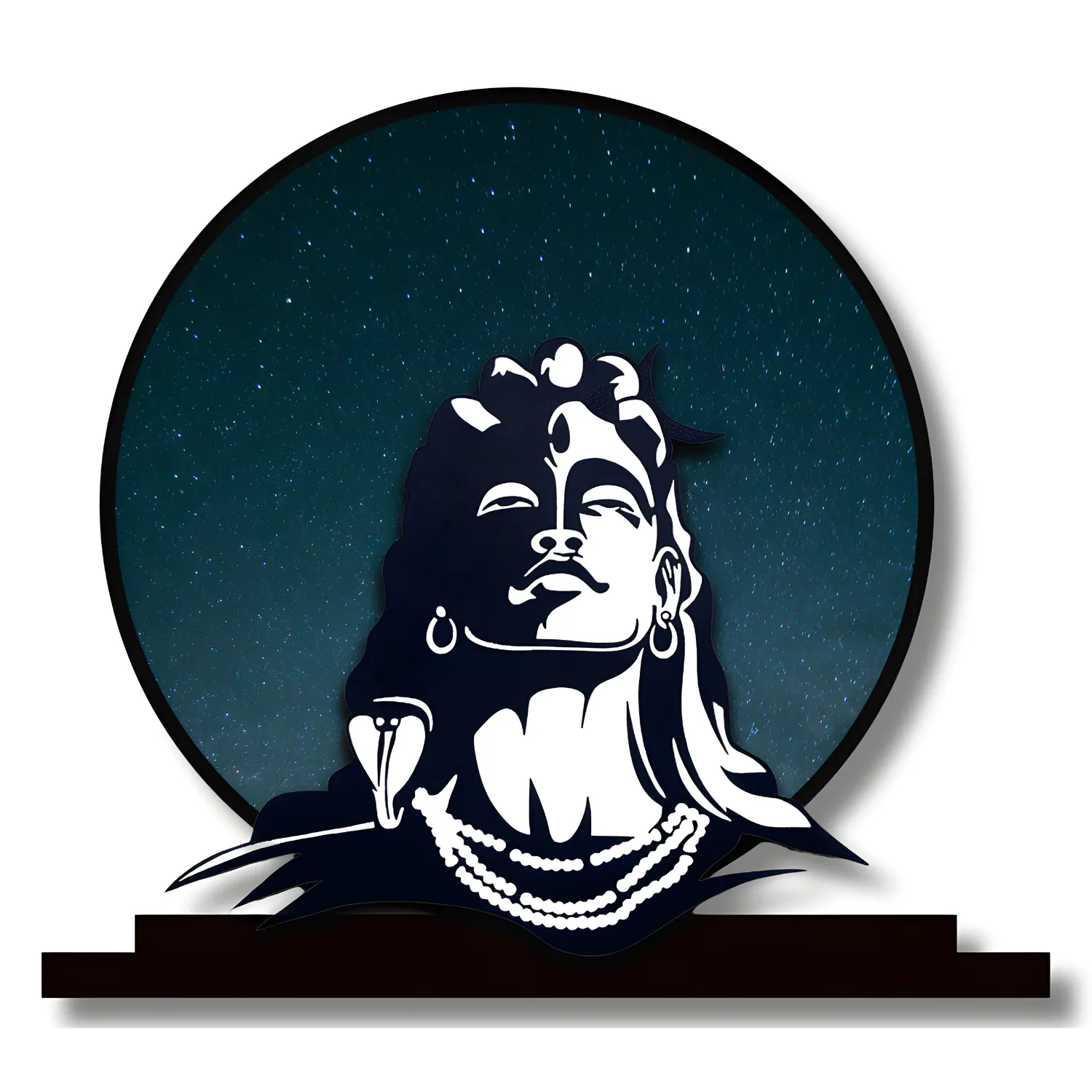 Adiyogi Statue for Car Dashbord Accessories Murti Statue for Home Decor