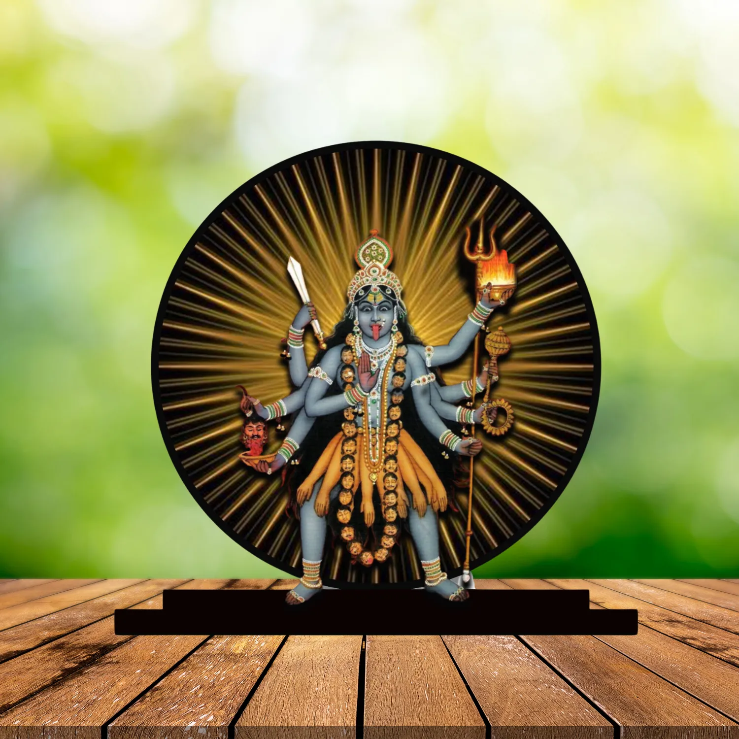 Kali Mata Idol for Car Dashbord Accessories Murti Statue for Home Decor Hover